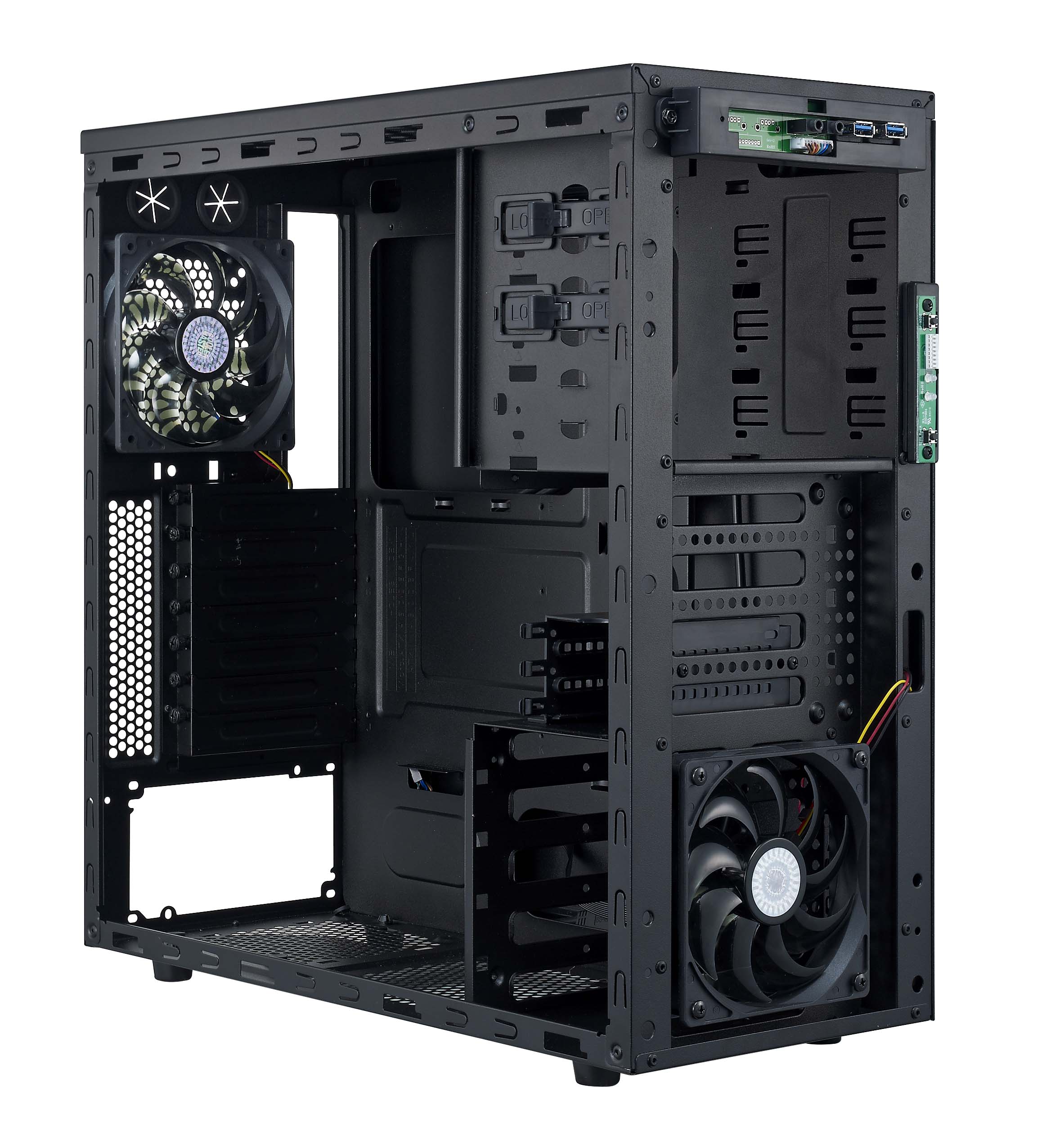 Boîtier Cooler Master N300 USB 3.0 - Montage et connectique PC